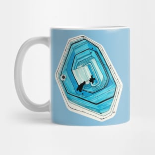 Zircon in blue Mug